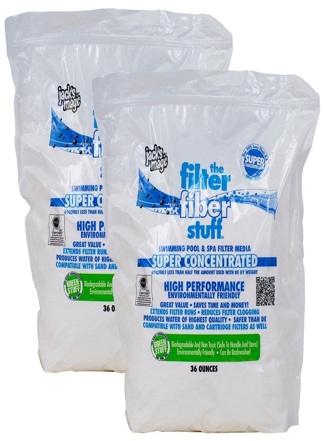 Jack's Magic The Filter Fiber Stuff (36 oz) (Two Pack)